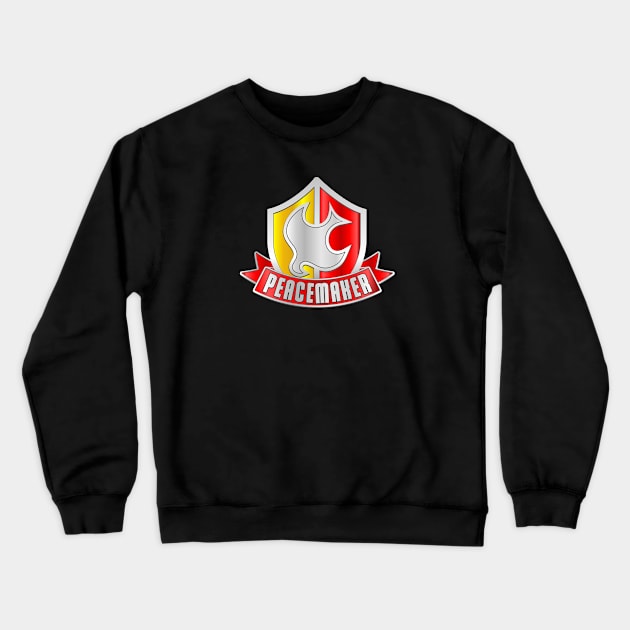 Peacemaker Shield Crewneck Sweatshirt by Vault Emporium